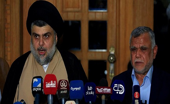 الصدر يتحالف مع العامري.. هل تخفف المفاجأة توتر المشهد السياسي؟ الصدر يتحالف مع العامري.. هل تخفف المفاجأة توتر المشهد السياسي؟