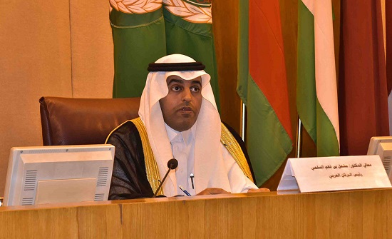 السلمي رئيساً للبرلمان العربي بالتزكية السلمي رئيساً للبرلمان العربي بالتزكية