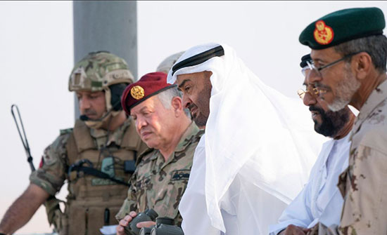 الملك والشيخ محمد بن زايد يغردان عن العلاقات بين الاردن والامارات الملك والشيخ محمد بن زايد يغردان عن العلاقات بين الاردن والامارات