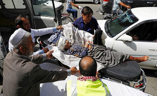 انفجار خارج مركز للشرطة في كابول.. وإصابة العشرات انفجار خارج مركز للشرطة في كابول.. وإصابة العشرات