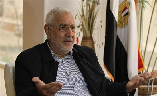 مصر.. تجديد حبس المعارض البارز عبد المنعم أبو الفتوح 45 يومًا مصر.. تجديد حبس المعارض البارز عبد المنعم أبو الفتوح 45 يومًا