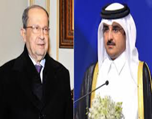مباحثات بين أمير قطر والرئيس اللبناني مباحثات بين أمير قطر والرئيس اللبناني
