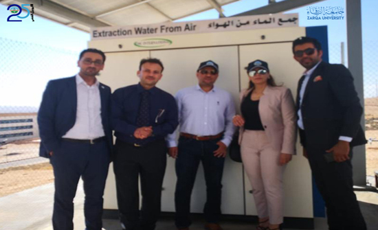 وفد من جامعة الزرقاء يزور الجامعة الهاشمية وفد من جامعة الزرقاء يزور الجامعة الهاشمية