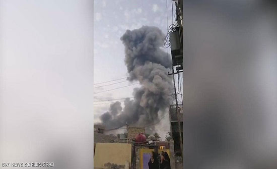 بالفيديو : العراق.. انفجار بمخزن أسلحة تابع لمليشيات "الحشد الشعبي" بالفيديو : العراق.. انفجار بمخزن أسلحة تابع لمليشيات "الحشد الشعبي"