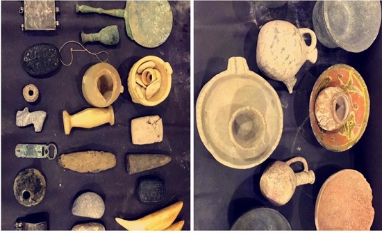 عمان :القبض على شخص بحوزته مجموعة من القطع الأثرية عمان :القبض على شخص بحوزته مجموعة من القطع الأثرية