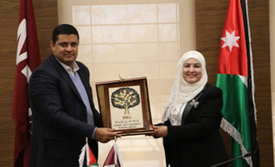 جامعة الشرق الاوسط تدعم محافظة مادبا كمدينة مبدعة جامعة الشرق الاوسط تدعم محافظة مادبا كمدينة مبدعة