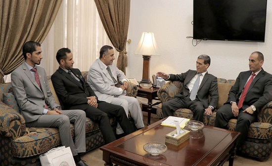 وفد من الأمانة العامة لمجلس الدولة العُماني يزور الأعيان وفد من الأمانة العامة لمجلس الدولة العُماني يزور الأعيان