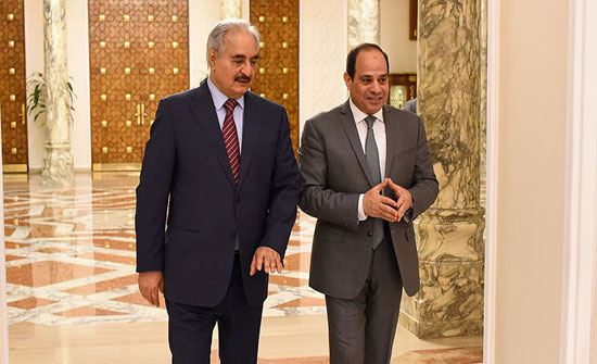 حفتر يلتقي السيسي لطلب دعم مصري بالمحافل الدولية حفتر يلتقي السيسي لطلب دعم مصري بالمحافل الدولية