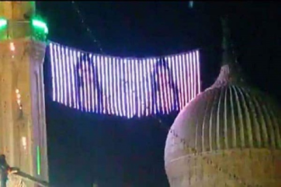 بالفيديو: مِئْذَنَة جامع بحي السيدة زينب في مصر تتحول إلى شاشة عرض تظهر عليها إحدى الراقصات بالفيديو: مِئْذَنَة جامع بحي السيدة زينب في مصر تتحول إلى شاشة عرض تظهر عليها إحدى الراقصات