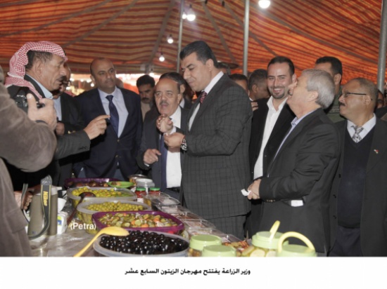 وزير الزراعة يفتتح مهرجان الزيتون السابع عشر وزير الزراعة يفتتح مهرجان الزيتون السابع عشر