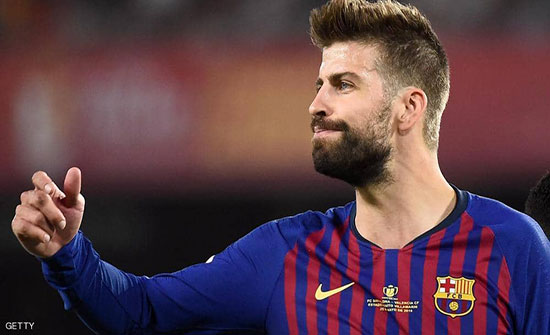 بيكيه يحتفل رغم "خيبة الكأس" بيكيه يحتفل رغم "خيبة الكأس"