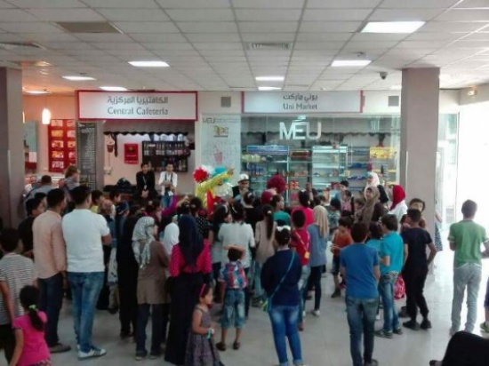 جامعة الشرق الأوسط تحتضن عدد من الأيتام في الشهر الفضيل جامعة الشرق الأوسط تحتضن عدد من الأيتام في الشهر الفضيل