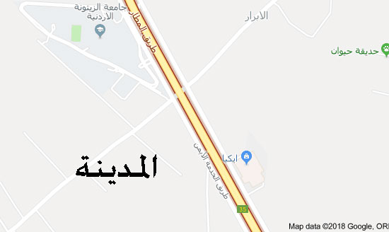 إصابة (4) أشخاص اثر حادث تدهور على طريق المطار إصابة (4) أشخاص اثر حادث تدهور على طريق المطار