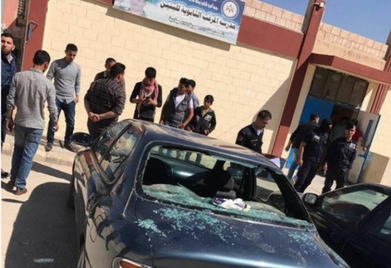 القضاء يوقف المعتدين على مدرسة "المرقب" القضاء يوقف المعتدين على مدرسة "المرقب"