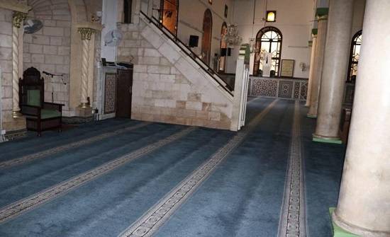 بالصور : المسجد الحسيني مفتوح للصلاة بالصور : المسجد الحسيني مفتوح للصلاة