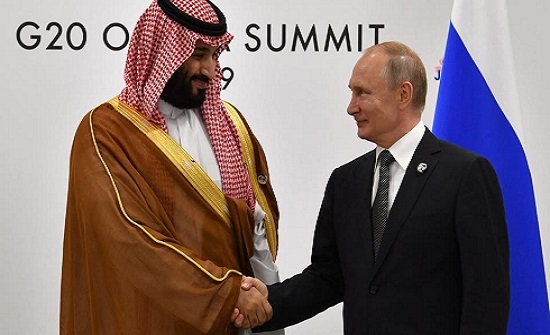 بوتين: سعيد بمناقشة التعاون حول الطاقة مع محمد بن سلمان بوتين: سعيد بمناقشة التعاون حول الطاقة مع محمد بن سلمان