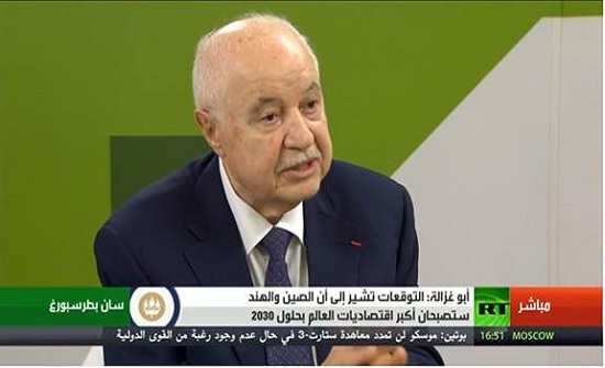 أبوغزاله يسلط الضوء على القوة التكنولوجية الروسية أبوغزاله يسلط الضوء على القوة التكنولوجية الروسية