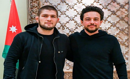الأمير حسين : مع البطل حبيب الأمير حسين : مع البطل حبيب