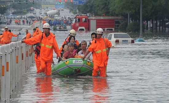 مصرع 14 شخصاً وفقدان 3 بسبب فيضانات وانهيارات أرضية في الصين مصرع 14 شخصاً وفقدان 3 بسبب فيضانات وانهيارات أرضية في الصين