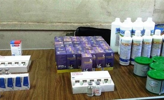 ضبط اردني حاول تهريب ادوية بيطرية لمصر ضبط اردني حاول تهريب ادوية بيطرية لمصر