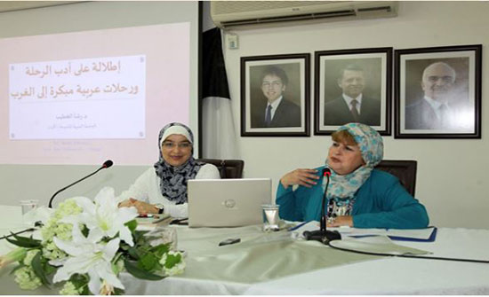 الخطيب تحاضر عن أدب الرحلات الخطيب تحاضر عن أدب الرحلات