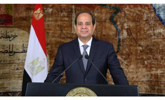 السيسي يعلن ترشحه لفترة رئاسية ثانية السيسي يعلن ترشحه لفترة رئاسية ثانية