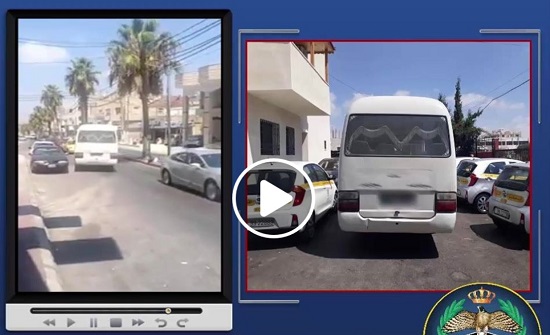 ضبط سائق يقود بعكس السير في اربد (فيديو) ضبط سائق يقود بعكس السير في اربد (فيديو)