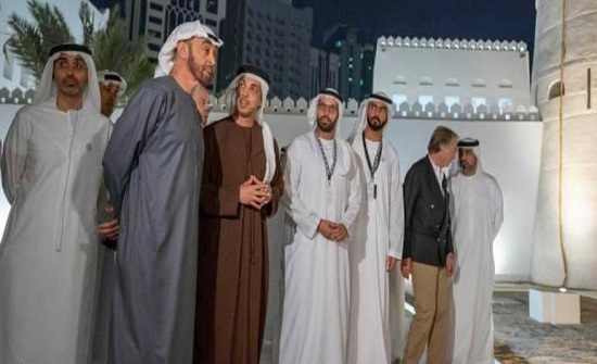 محمد بن زايد يفتتح "منطقة الحصن" التاريخية محمد بن زايد يفتتح "منطقة الحصن" التاريخية
