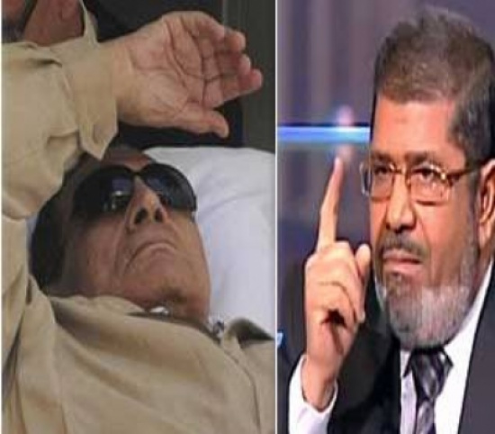 الأقدار تجمع مرسي ومبارك في مستشفى المعادي الأقدار تجمع مرسي ومبارك في مستشفى المعادي