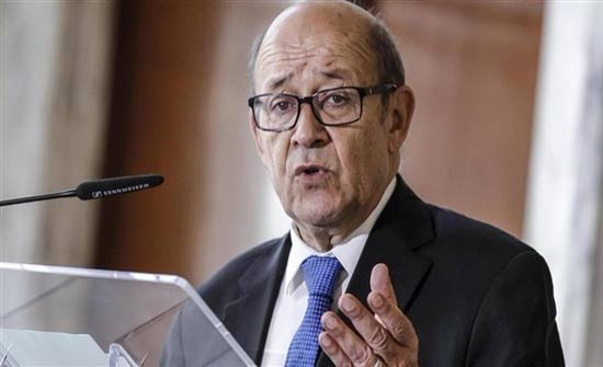 فرنسا تدعو تركيا إلى ضبط النفس في عمليتها بسوريا فرنسا تدعو تركيا إلى ضبط النفس في عمليتها بسوريا