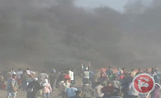 شهيد في غزة والشبان يواصلون الاحتجاجات على الحدود شهيد في غزة والشبان يواصلون الاحتجاجات على الحدود