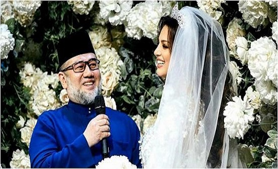ملك ماليزيا السابق يشكك في نسب ابنه من ملكة الجمال الروسية ملك ماليزيا السابق يشكك في نسب ابنه من ملكة الجمال الروسية