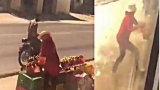 شاهد.. سائق يوقف القطار ليشتري الخوخ في تونس شاهد.. سائق يوقف القطار ليشتري الخوخ في تونس
