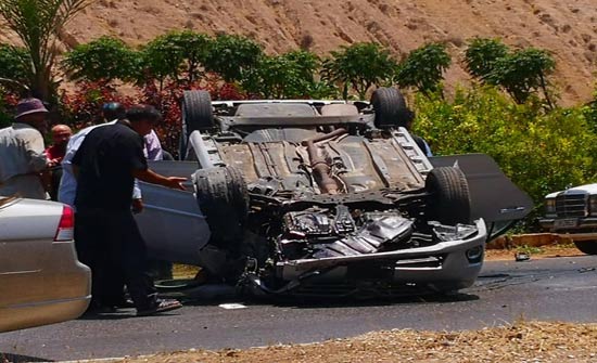5 إصابات بحادث تدهور بالزرقاء 5 إصابات بحادث تدهور بالزرقاء