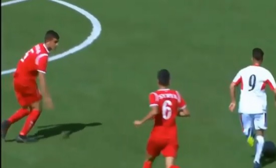 بالفيديو : الاردن يفوز على سوريا واشتباكات بين الفريقين بالفيديو : الاردن يفوز على سوريا واشتباكات بين الفريقين