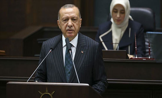 أردوغان: شراء منظومة "S-400" مسألة سيادية لا يمكن التراجع عنها أردوغان: شراء منظومة "S-400" مسألة سيادية لا يمكن التراجع عنها