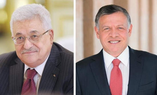عباس يشيد بالدعم الاردني للشعب والقضية الفلسطينية عباس يشيد بالدعم الاردني للشعب والقضية الفلسطينية