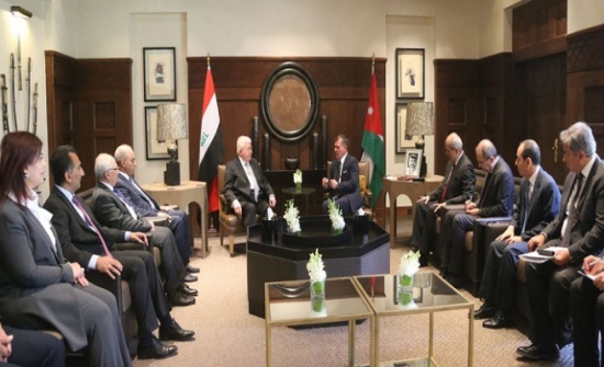 الملك : الأردن والعراق يقفان في خندق واحد في مواجهة خطر الإرهاب الملك : الأردن والعراق يقفان في خندق واحد في مواجهة خطر الإرهاب