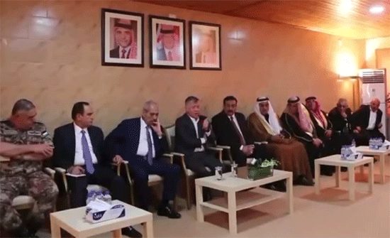 بالفيديو... الملك: "احنا بنكشر على جزء من المؤسسات" بالفيديو... الملك: "احنا بنكشر على جزء من المؤسسات"