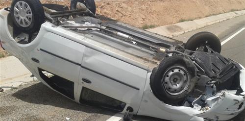 6 إصابات بحادث تدهور على طريق اربد عمان 6 إصابات بحادث تدهور على طريق اربد عمان