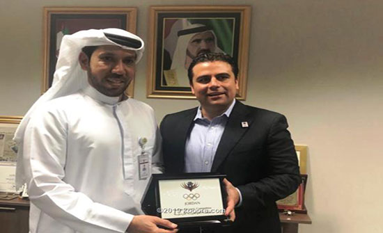 الأولمبية الأردنية تناقش سبل التعاون مع نظيرتها الإماراتية الأولمبية الأردنية تناقش سبل التعاون مع نظيرتها الإماراتية
