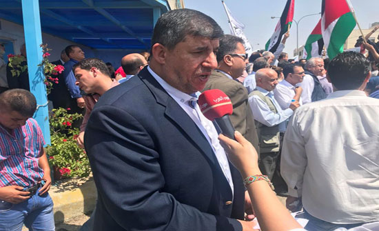 بالصور والفيديو: السعود يشارك في اعتصام امام الاونروا بعمان بالصور والفيديو: السعود يشارك في اعتصام امام الاونروا بعمان