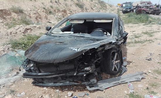 وفاة شخص وإصابة أربعة آخرين اثر حادث تصادم في محافظة الزرقاء وفاة شخص وإصابة أربعة آخرين اثر حادث تصادم في محافظة الزرقاء