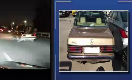 بالفيديو : ضبط سائق وضع منقل شواء مشتعل في صندوق مركبته بالفيديو : ضبط سائق وضع منقل شواء مشتعل في صندوق مركبته
