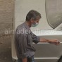 رجل يضع كمامة في احد شوارع عمان -  المدينة نيوز