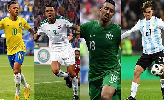 سوبر كلاسيكو.. السعودية والعراق بمواجهة البرازيل والأرجنتين سوبر كلاسيكو.. السعودية والعراق بمواجهة البرازيل والأرجنتين
