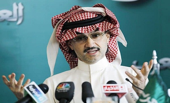 “مليار دولار” زيادة على ثروة الوليد بن طلال منذ اطلاق سراحه! “مليار دولار” زيادة على ثروة الوليد بن طلال منذ اطلاق سراحه!