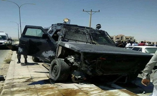 بالفيديو والصور ... معان : وفاة ثلاثيني اثر اصطدام مروع بين مركبته ودورية درك بالفيديو والصور ... معان : وفاة ثلاثيني اثر اصطدام مروع بين مركبته ودورية درك