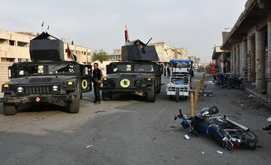 مقتل 4 من ضباط الشرطة الاتحادية العراقية في انفجار قنبلة بكركوك مقتل 4 من ضباط الشرطة الاتحادية العراقية في انفجار قنبلة بكركوك