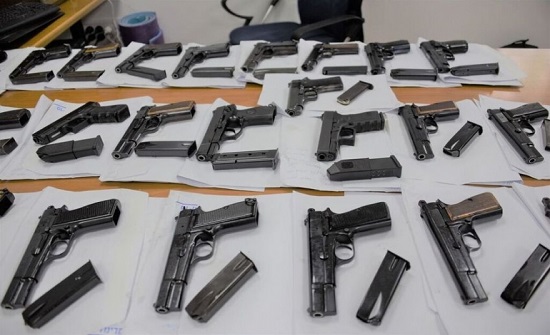 القبض على 79 شخصا خلال حملة امنية ضد الاسلحة القبض على 79 شخصا خلال حملة امنية ضد الاسلحة